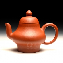 【高梨壶】宜兴高档紫砂壶 周荣华紫砂壶艺术 朱泥紫砂壶 功夫茶具 小品紫砂壶
