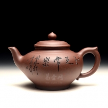 【笑樱壶】宜兴名家紫砂壶 国工吴秋平紫砂壶 石菊紫砂壶 师从谭泉海、史立新大师 传统紫砂壶器形
