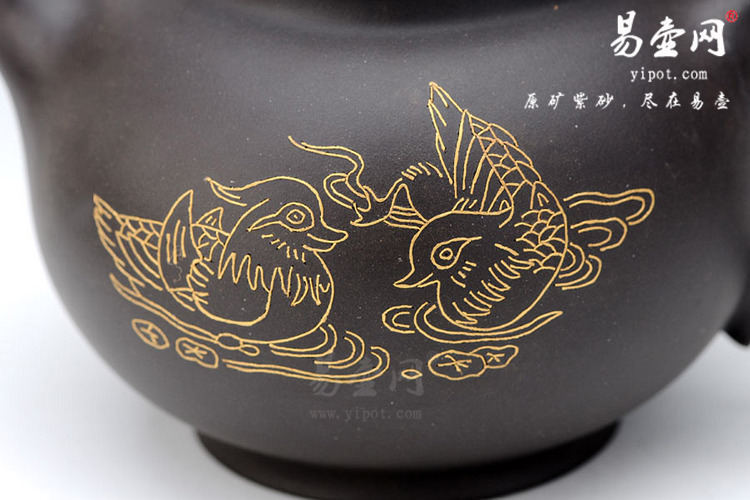 宜兴紫砂壶名家 杨志仲紫砂壶【春江水暖】作品