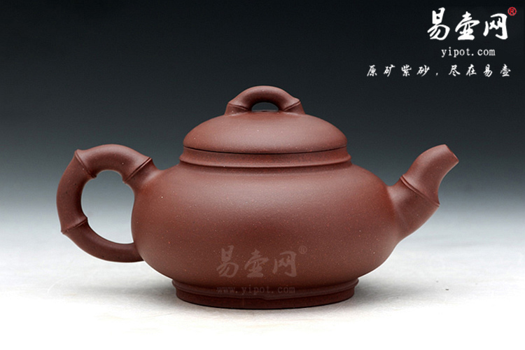 【佛肚竹】宜兴紫砂壶名家 杨志仲紫砂壶作品 原矿底槽清