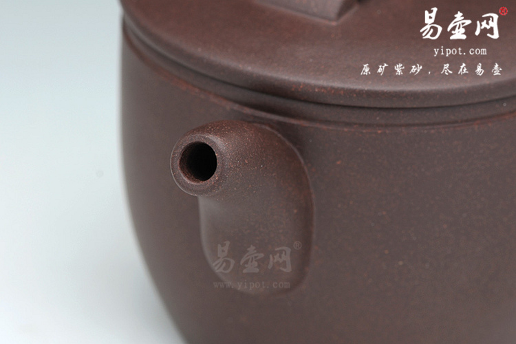 【汉瓦】宜兴紫砂壶名家 沈寅华紫砂壶作品 原矿紫泥