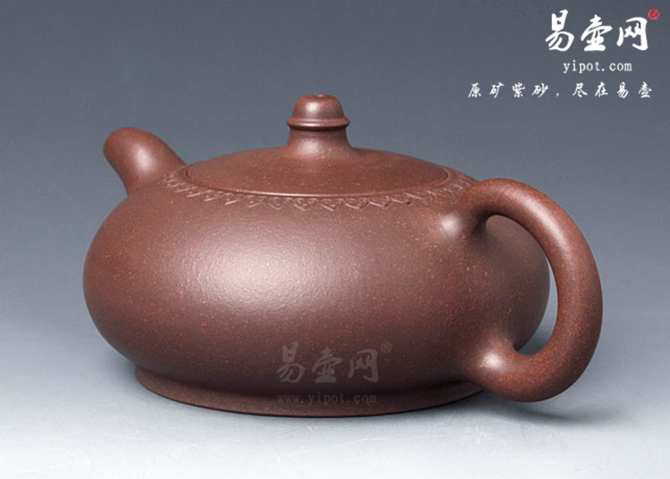【小扁玉】宜兴紫砂壶名家 沈寅华紫砂壶作品 原矿紫泥