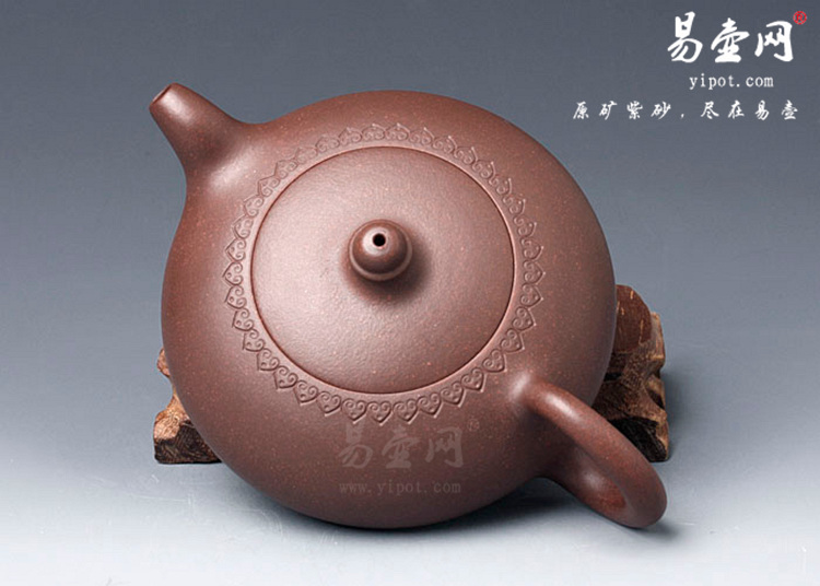 【小扁玉】宜兴紫砂壶名家 沈寅华紫砂壶作品 原矿紫泥