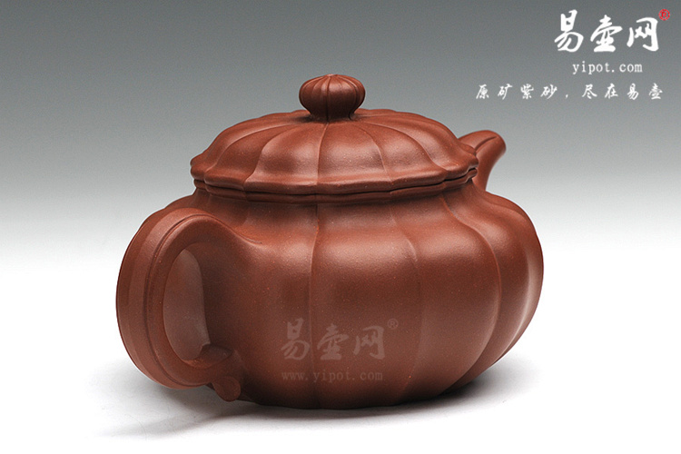 【葵仿古】宜兴紫砂壶名家 葛岳纯紫砂壶作品 原矿底槽清