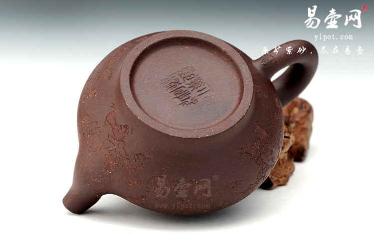 【云月】宜兴紫砂壶名家 陈顺培紫砂壶作品 原矿底槽清