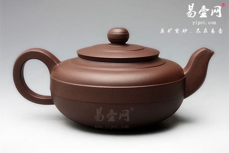 【线圆】宜兴紫砂壶名家 许红琴紫砂壶 原矿紫泥