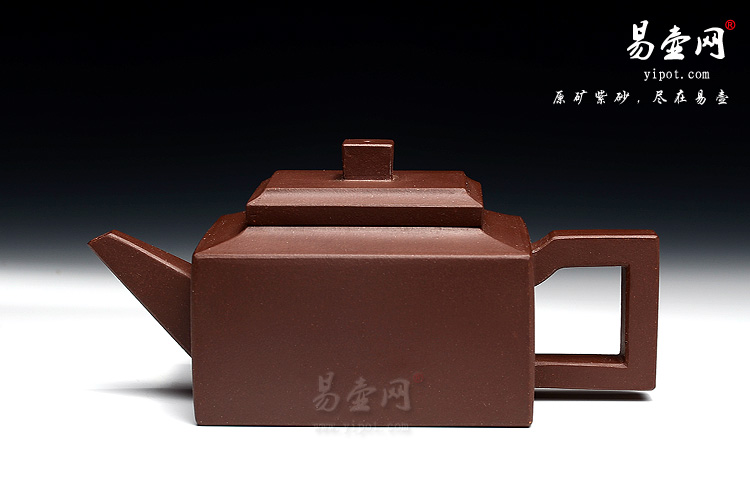 宜兴紫砂壶名家：许俊紫砂壶小四方图片