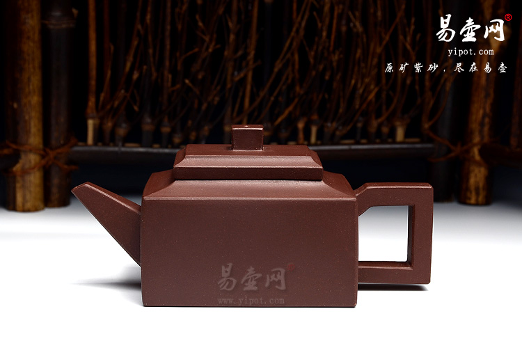 宜兴紫砂壶名家：许俊紫砂壶小四方图片