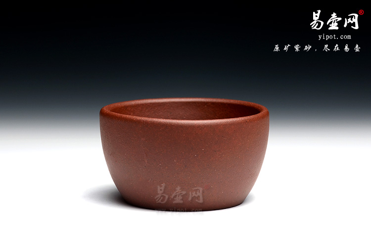 紫砂壶名家：冯盘军全手工品茗杯图片