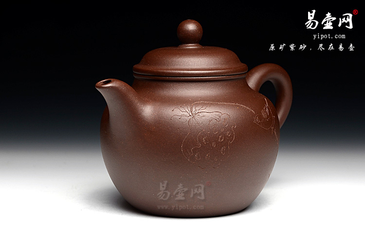 宜兴紫砂壶名家：徐俊英秋水壶图片