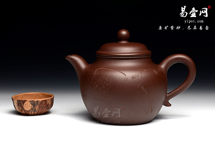 宜兴紫砂壶名家：徐俊英秋水壶图片