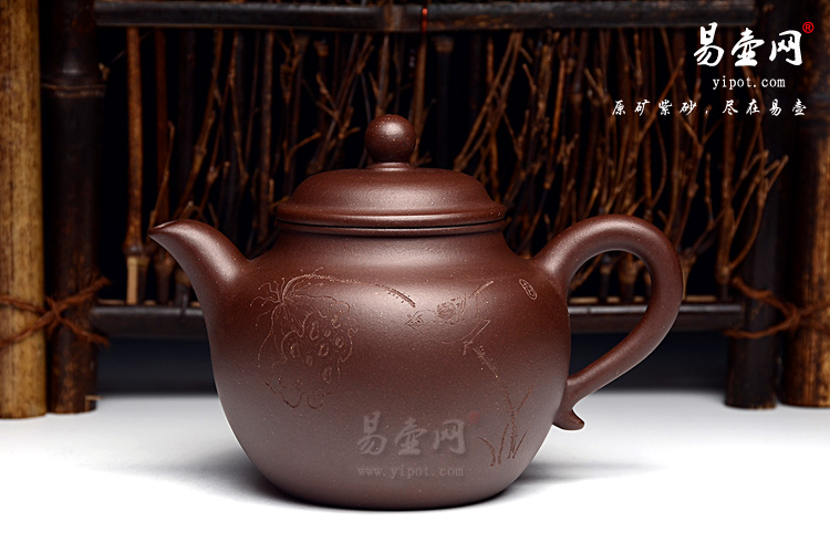 宜兴紫砂壶名家：徐俊英秋水壶图片