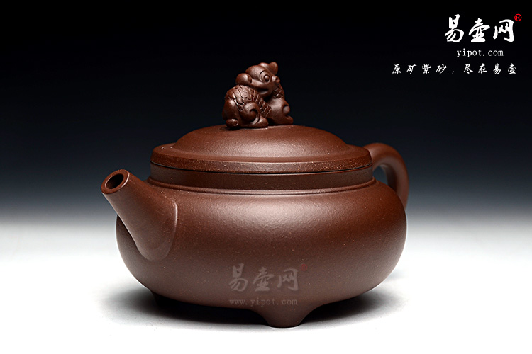 宜兴紫砂壶名家：徐俊英十二生肖龙壶图片