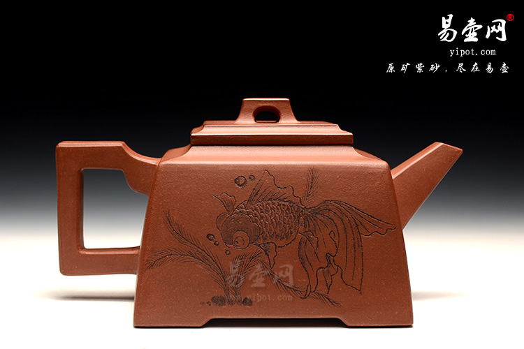 宜兴杨立平大品紫砂壶，一统四方壶图片