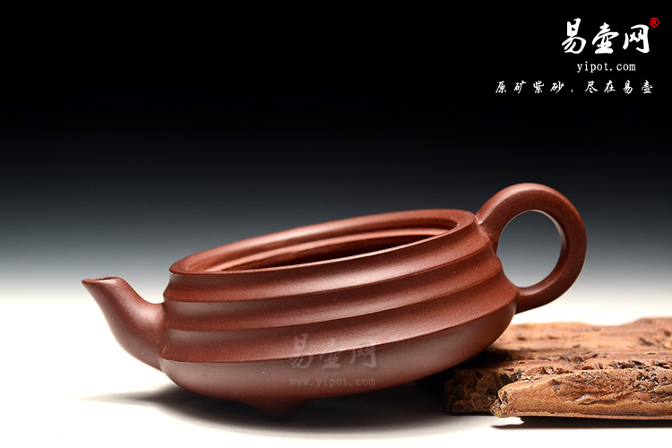 宜兴紫砂壶，黄叶萍紫砂壶，清水泥紫砂壶