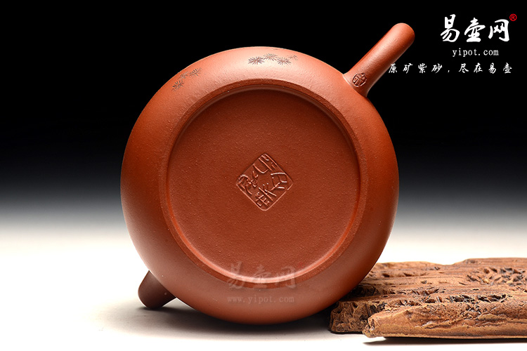 中国紫砂壶工艺师：余志平茄段紫砂壶照片