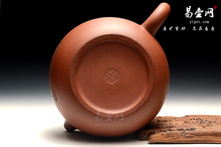 宜兴黄叶萍紫砂壶，大品西施壶图片