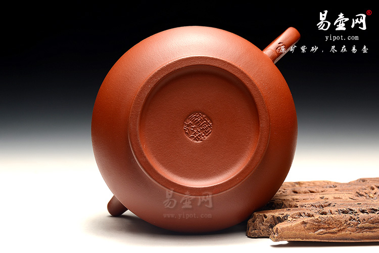 宜兴黄龙山紫砂壶，黄叶萍老师紫砂壶，玉笠壶图片，朱泥壶泡茶