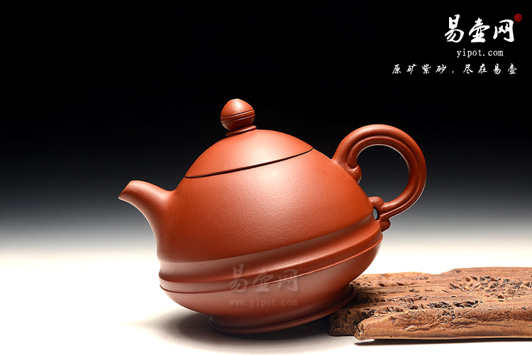 宜兴黄龙山紫砂壶，黄叶萍老师紫砂壶，玉笠壶图片，朱泥壶泡茶
