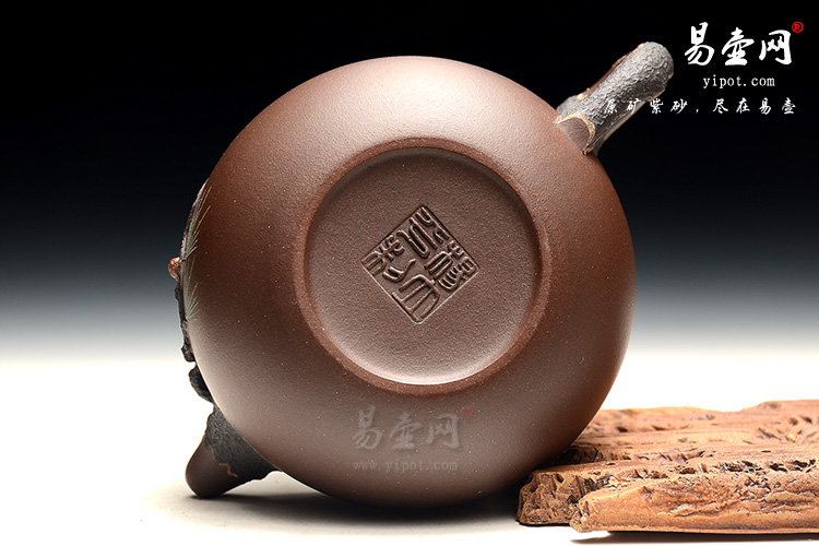 杨立平紫砂壶艺术，松针壶图片，花器紫砂壶