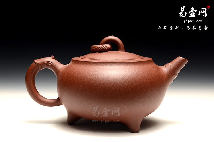 冯盘军紫砂壶：龙腾壶图片