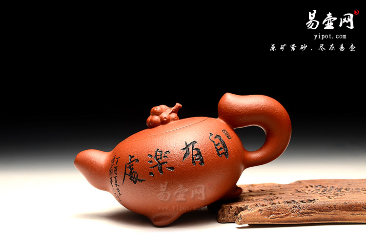 宜兴紫砂壶，朱鸿钧紫砂壶，松鼠壶图片