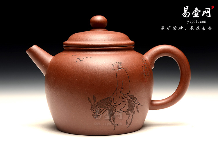 宜兴名家紫砂壶，李娅紫砂壶，汲古壶图片，高档紫砂茶具