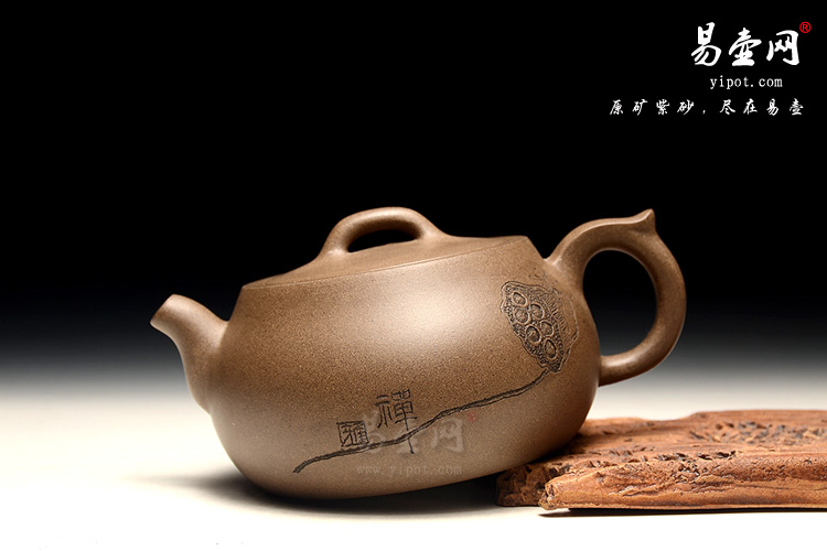 宜兴紫砂壶，沈雅静紫砂壶，青灰泥紫砂壶图片