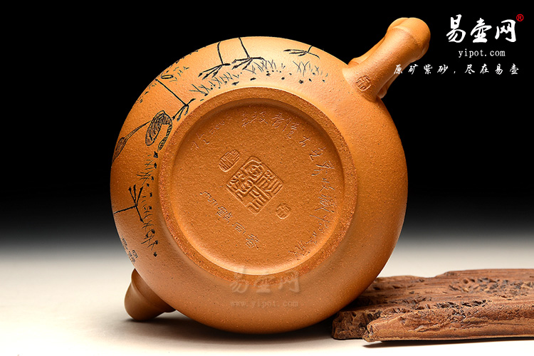 宜兴紫砂壶，名家茶壶，吴秋平紫砂壶，获奖紫砂壶，竹鹤同春壶图片