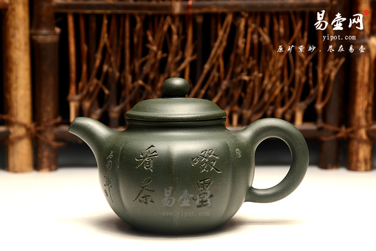 陈顺根紫砂壶，裙花壶图片