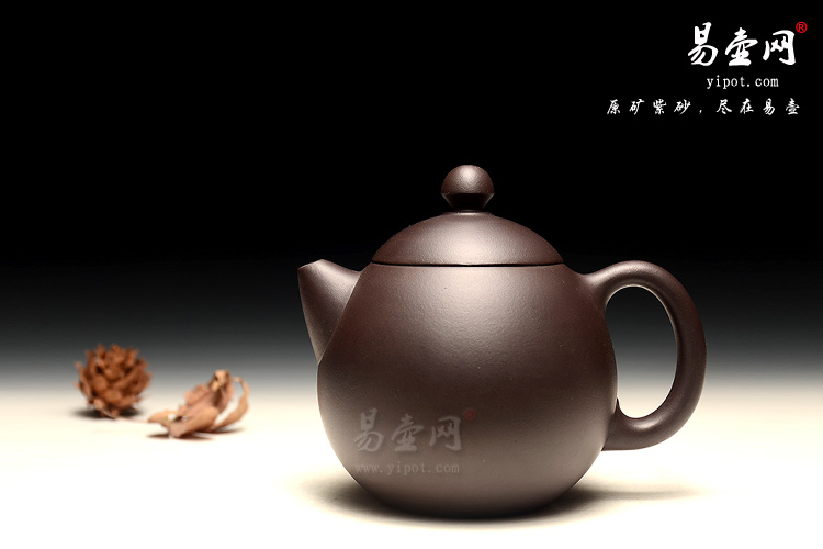 宜兴紫砂壶，徐俊英紫砂壶，龙蛋壶图片
