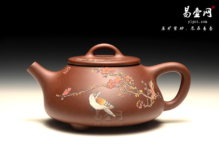 宜兴紫砂壶，丁小明紫砂壶，石瓢壶图片