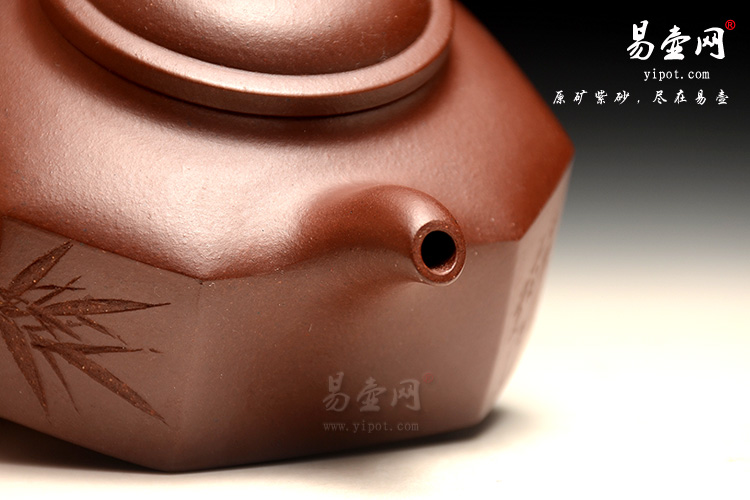 丁山紫砂壶名家：陈顺根八面威风壶图片
