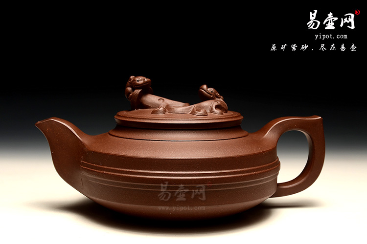 宜兴紫砂壶，徐俊英紫砂壶，楚汉风云紫砂壶图片