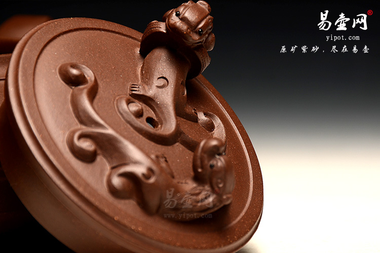 宜兴紫砂壶，徐俊英紫砂壶，楚汉风云紫砂壶图片